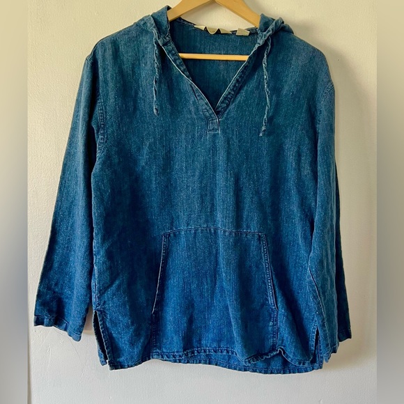 Eddie Bauer 100% Linen Top - Picture 1 of 9